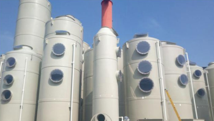 噴淋塔的工作原理是什么呢？