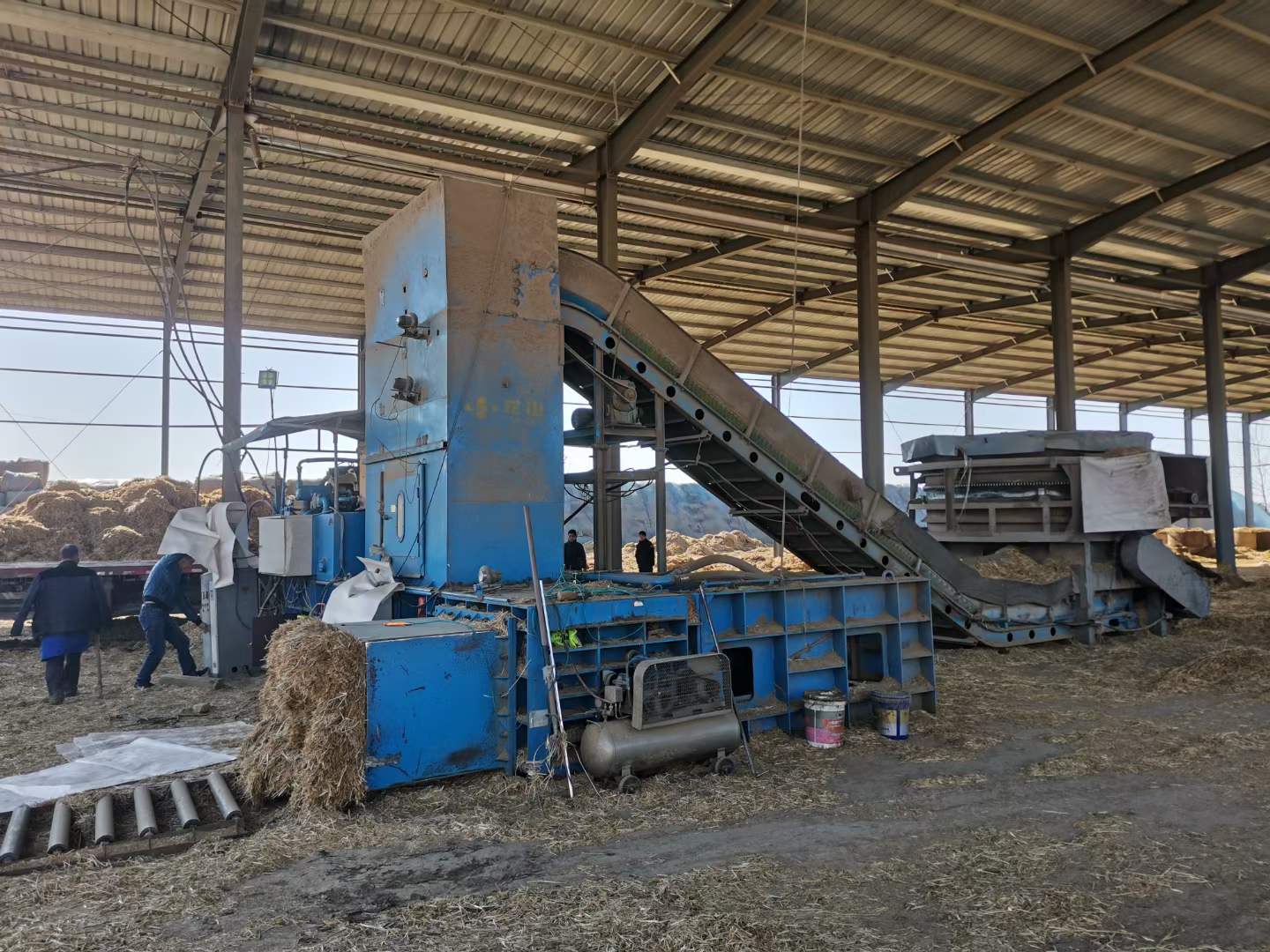 江蘇天達(dá)環(huán)保赴宿遷勘查秸稈廠(chǎng)除塵項(xiàng)目